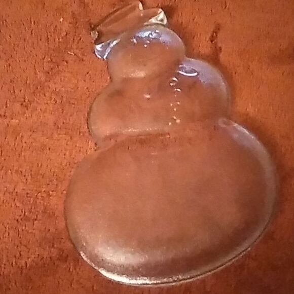 Snowman Plate  - Picture 2 of 2